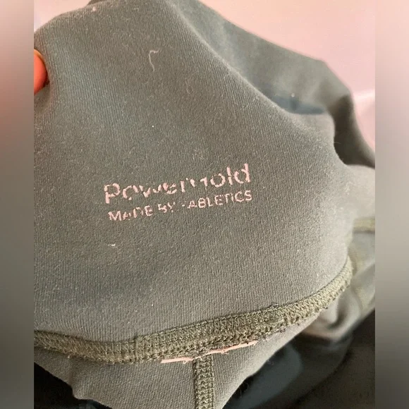 Fabletics powerhold dark green capri leggings 17” waist fits like an XL - Picture 5 of 5